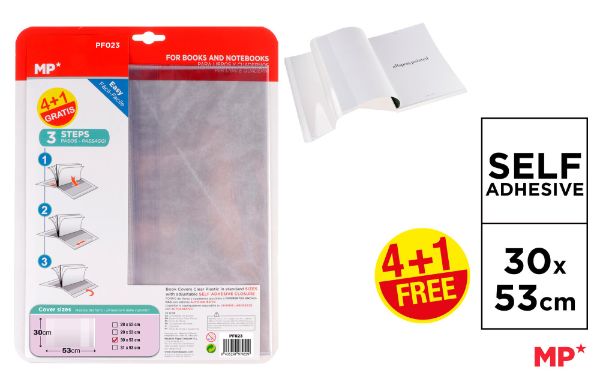 Forro para libros 30 x 53 cm pack de 5 u